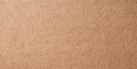 Closeup of Brown Recycled Paper Texture with Natural Fiber Surface