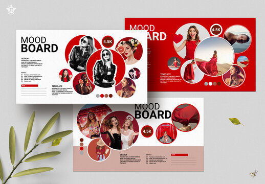 Fashion Mood Board Template