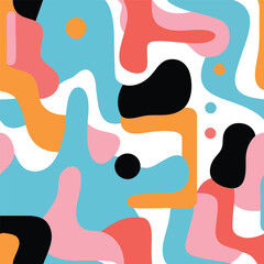 vector colorful seamless background pattern