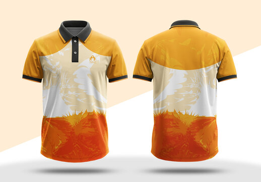 Polo T Shirt Design Template