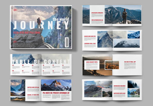 Travel Magazine Landscape