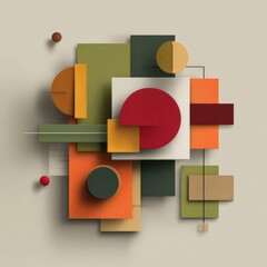 flat vector illustration, simple geometry, clear shapes, soft shadows, clean minimalist style, professional modern design, vibrant colors