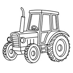 Tractor Cabin Outline 1