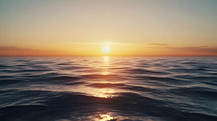 Obraz premium sunset over the sea