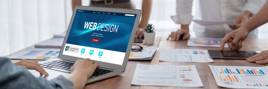 Website design software provide brisk template for online retail business and e-commerce