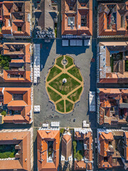 Union Square aerial view