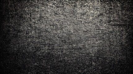 Dark abstract grunge background with a rough grainy texture and vignette effect.