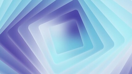 Abstract geometric pattern with sapphire and white hues in a square shape - Powered by Adobe