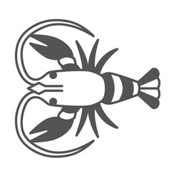 Shrimp fish icon