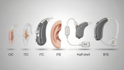 Hearing Aid Types - A Comprehensive Overview of Hearing Solutions.