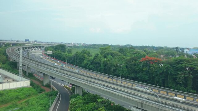 a journey footage from Jakarta to Bandung via the Indonesia-China High-Speed ​​Train (KCIC Whoosh)