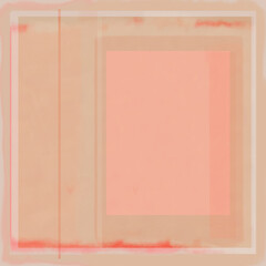 Fototapeta premium Minimalist modern abstract geometric art in soft pastel colors.