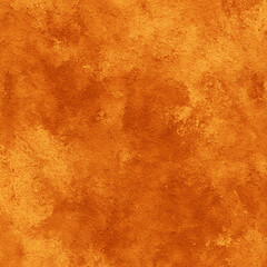 Seamless Bright Golden Orange Suede-like Fabric Texture. Vivid Abstract Background.