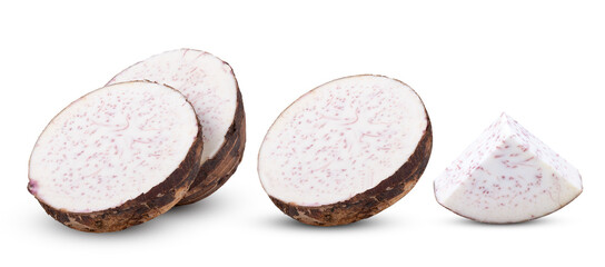 Taro isolated on transparent png