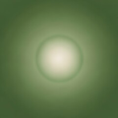 Subtle olive green gradient with bright center orb for soft effect