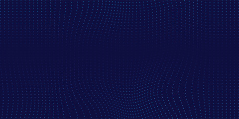 blue wavy halftone background. Dot pop art sport style vector.