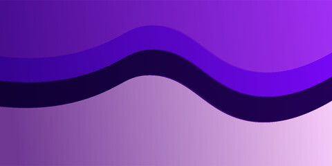 Minimal curved lines border backdrop, gradient background,Purple background with smooth gradient, curved lines border. Modern business background. Purple color enhances the background's elegance.