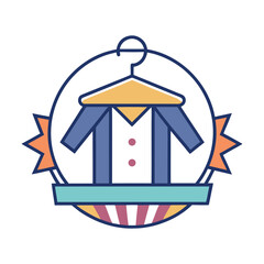 modern minimalist clothing shop logo design