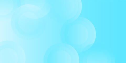  Minimalist banner background, pastel colorful, Light Blue gradations. Circle effect style geometric, abstract background. Vector Illustration