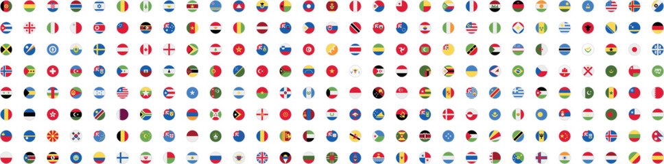 3D Flags Icon Set &ndash; Country, National, International