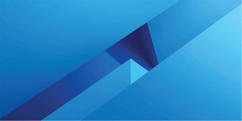 Obraz premium Abstract blue background featuring dynamic lines and sleek geometric shapes for modern design concepts