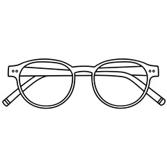 Glasses Outline