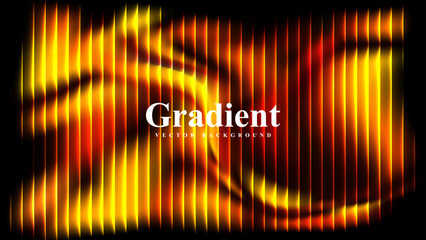 Vivid iridescent ribbed light gradient texture background vector design. Futuristic digital abstract pattern for UI/UX background, apps and website headers.
