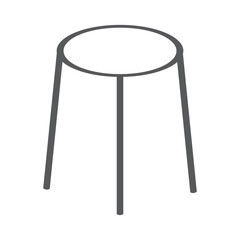 Laboratory Tripod Stand for Heating Equipment