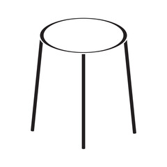 Laboratory Tripod Stand for Heating Equipment glyph icon