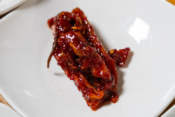 seasoned dried radish