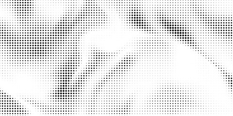 Black-white gradient halftone dots background. Pop art in vector illustration for your creative design