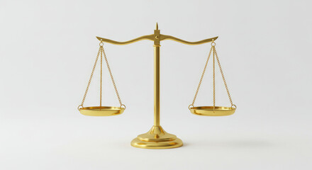 golden scales of justice