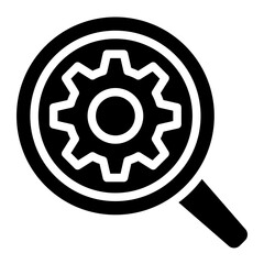 Obraz premium Amnalytical tools Icon Glyph Element For Design Vector Illustration