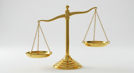 golden scales of justice