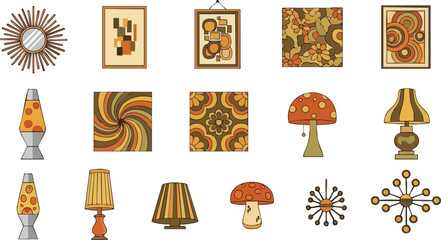 Retro Revival A Collection of Vintage-Inspired Vector Graphics