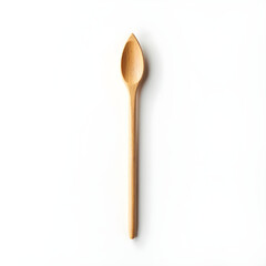 Single, New Wooden Cocktail Stirrer Stick with Tapered End