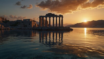 a large body of water