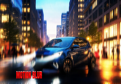 Motion Blur Photo Effect