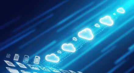 Seamless cloud computing solution with secure document storage and sharing for modern businesses