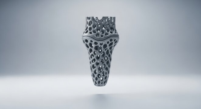 Innovative 3D printed medical implant design offers hope for bone regeneration and advanced healthcare solutions