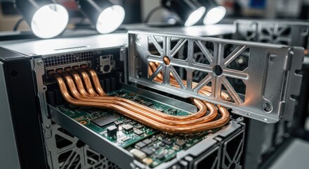 Explore cutting-edge server hardware with advanced cooling system for data centers and high performance computing