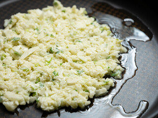 Mung Bean Pancake ,Korean food