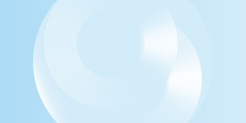 Abstract minimalist banner background, pastel, blue, and white gradient.
