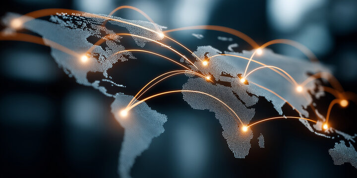 Fintech disruption in banking global connectivity and innovation insights digital landscape data visualization future trends