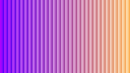 Obraz premium Abstract gradient of purple to orange vertical ribbed background