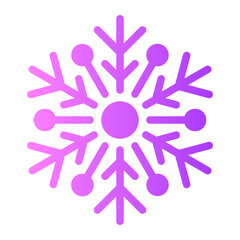 christmas gradient icon