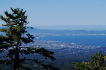 Obraz premium 弓ヶ浜遠望