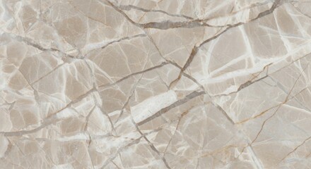Fototapeta premium Abstract texture of cracked light gray and beige stone surface