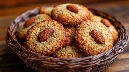 Homemade Oatmeal Raisin Almond Cookies