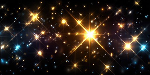 Sparkling Glitter Background